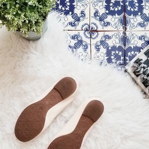 Tory Burch Shoes - TORY BURCH minnie travel ballet beige flats Tory Burch Shoes - TORY BURCH minnie travel ballet beige flats
